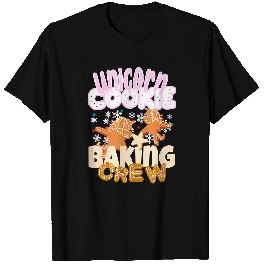 Unicorn Pet  Unicorn Cookie Baking Crew Christmas Baker Team 7 T-Shirts