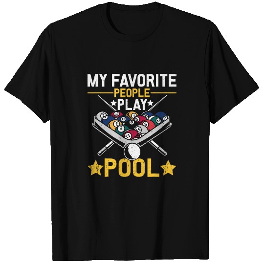 Sport Billiard Pool Billiard Team 8 Ball Pool Billiard Player Billiard 1 T-Shirts