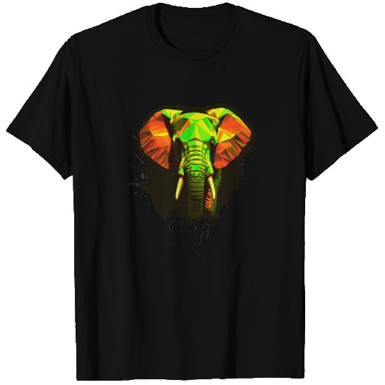 Elephant Mammal African Elephant Art Freedom Black History Dad Safari Trip T-Shirts