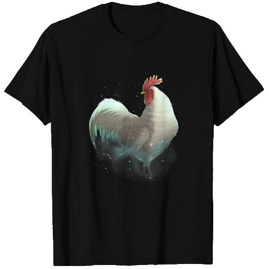 Chicken Pet Cosmic Galaxy Celestial Outer Space Astronomy T-Shirts