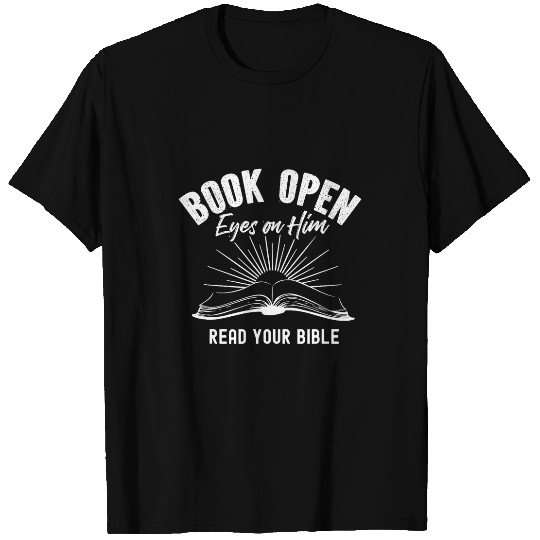 Book Fun Open Eyes On Him T-Shirts