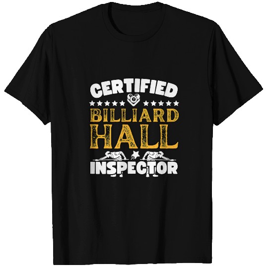 Sport Billiard Pool Billiard Team 8 Ball Pool Hall Player Billiard T-Shirts