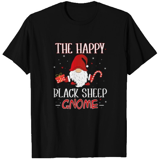 Sheep Pet Black Sheep XMas Gnome Christmas Group Costume T-Shirts