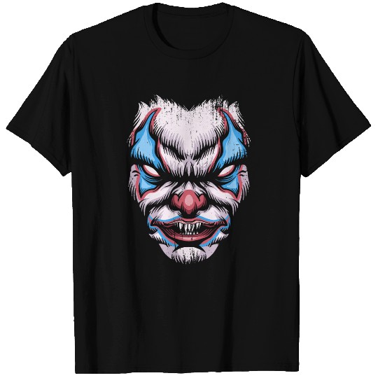 Halloween Clown Face Spooky Season Evil Clown Party T-Shirts
