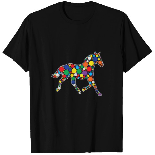 Horse Pet September 15th Polka Dot Horse International Dot Day T-Shirts