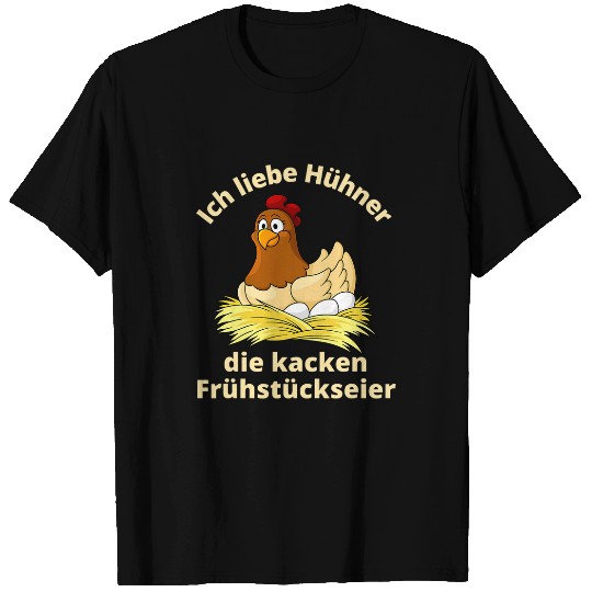 Chicken Pet Breakfast Chicken Egg Fried Egg Pan Scrambled Egg Recipes T-Shirts