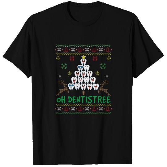 Oh Dentistree Christmas Dental Christmas T-Shirts