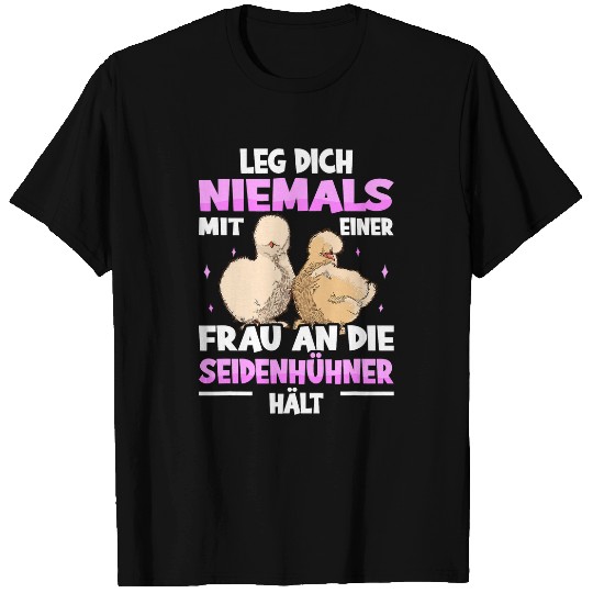 Chicken Pet Silk chickens silkie chickens mum gift chicken silk T-Shirts