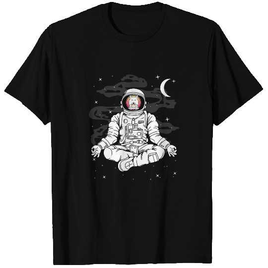Astronaut Job Yoga Saitama Inu Coin To The Moon Crypto Token Men T-Shirts