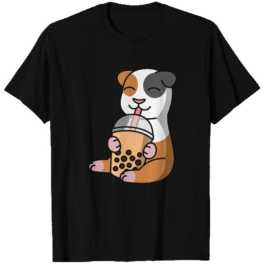 Guinea Pig Pet Boba Bubble Milk Tea Guinea Pig Pet T-Shirts