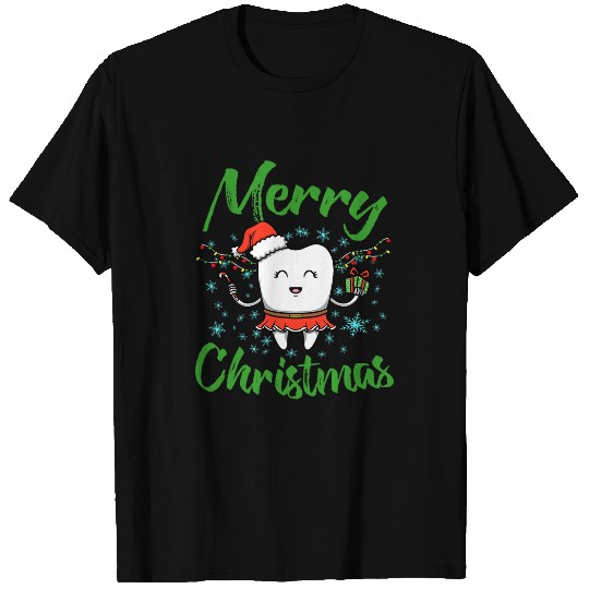 dentists Job Tooth Fairy Christmas Design For dentists Dental Office T-Shirts