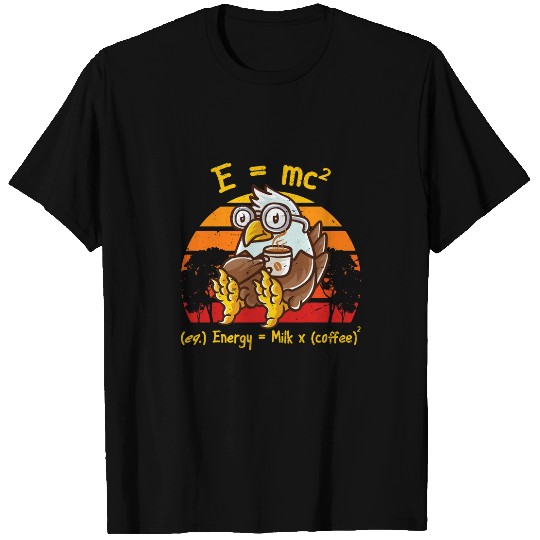 Coffee Fun Nerd Math Formula Teacher Coffee Mug Bald Eagle T-Shirts