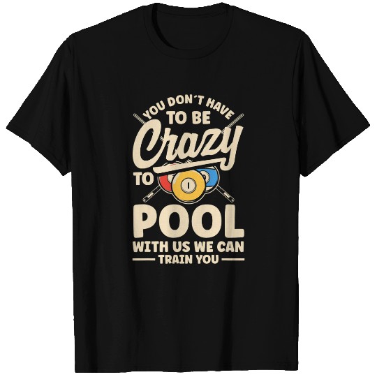 Sport Billiard Team Funny Snooker Player Pool T-Shirts