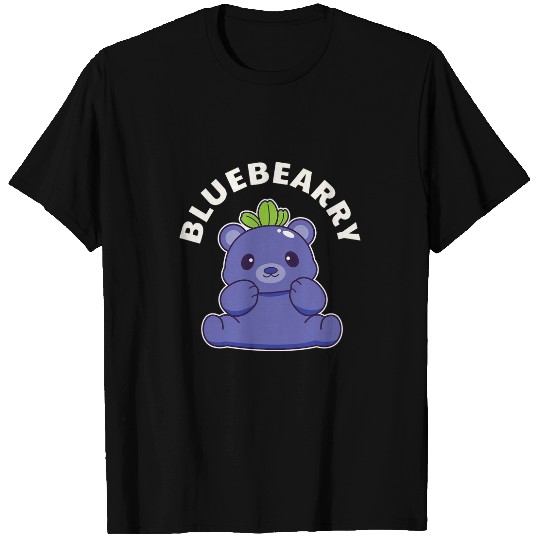 Bear Pet Cute Kawaii Blueberry Bear T-Shirts
