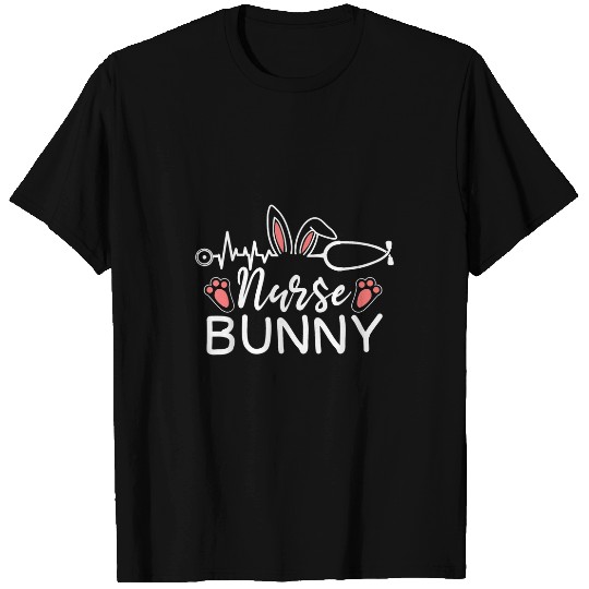 nurses Job Bunny Cute Rabbit Easter Christian Day T-Shirts