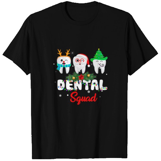 dentists Job Christmas Dental Squad T-Shirts
