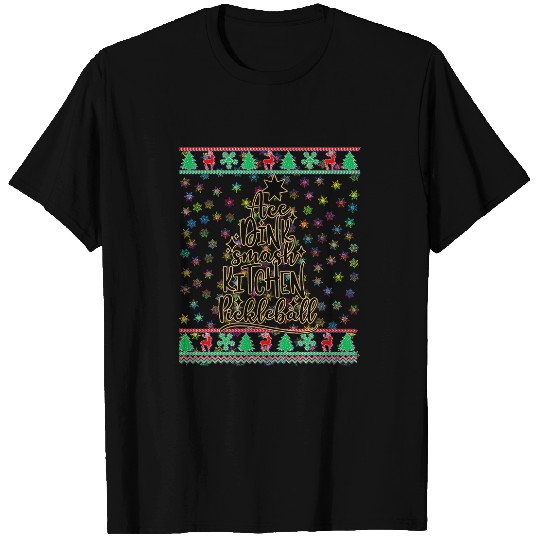 Sport Pickleball Christmas Pickleball Big Dill Grandma Mom Ace Dink xmasss 20 T-Shirts