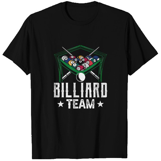Sport Billiard Team Lover Player Pool Billard T-Shirts