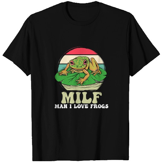 Frog Pet Man I Love Frogs Amphibian Frog Animal T-Shirts