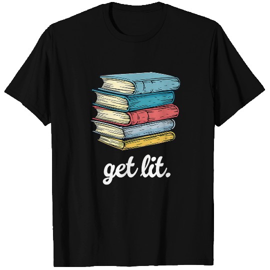 Book Fun Lets Get Lit 6 T-Shirts