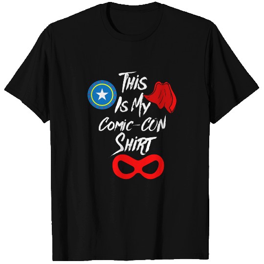 Book Fun Comic Book Collector This is my Comic Con T-Shirts