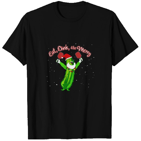 Sport Pickleball Christmas Pickleball Paddles T-Shirts