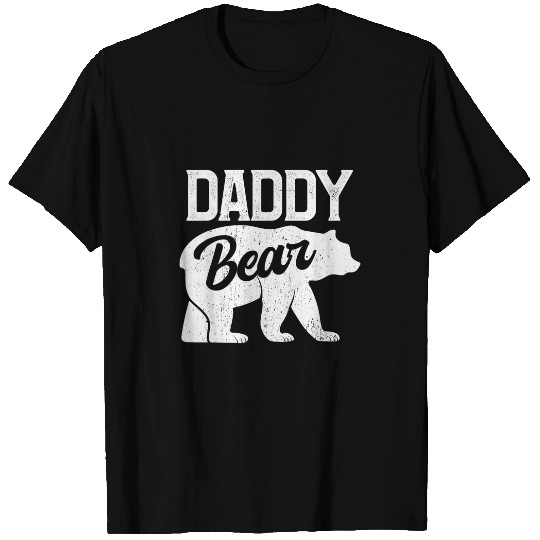 Bear Pet Mens Daddy Bear Funny Dad Papa Fathers Day T-Shirts