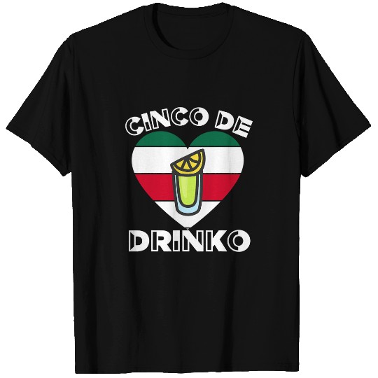 Bartender Job Cinco De Drinko Women Bartender De Mayo Tequila Lover T-Shirts