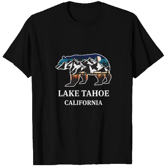 Bear Pet Lake Tahoe californias Mountains Bear Lake Tahoe Souvenir Tee T-Shirts