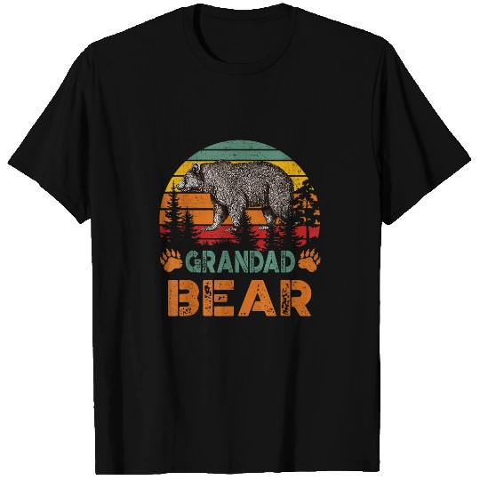 Bear Pet Mens vintages Grandad Bear Funny Fathers Day 8 T-Shirts