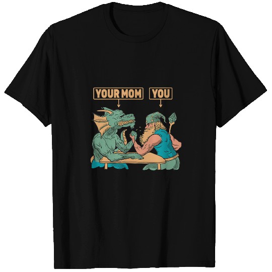 Sport Wrestling Wizard Lizard wrestler for men funny arm wrestling T-Shirts
