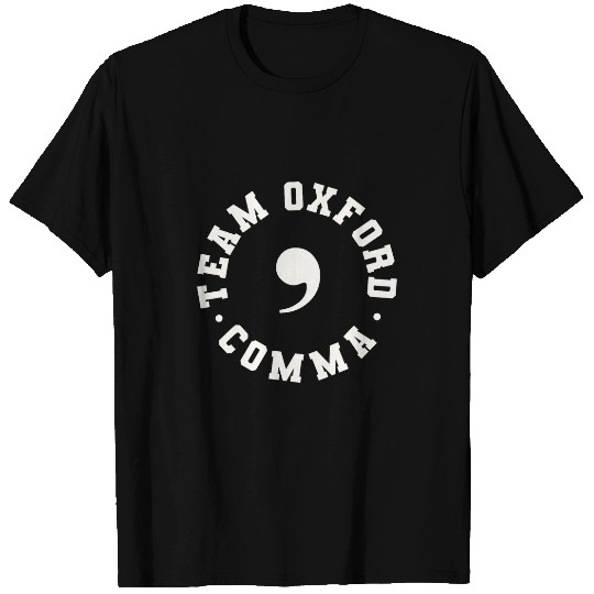 Police Job Funny Team Oxford Comma Grammar Police T-Shirts
