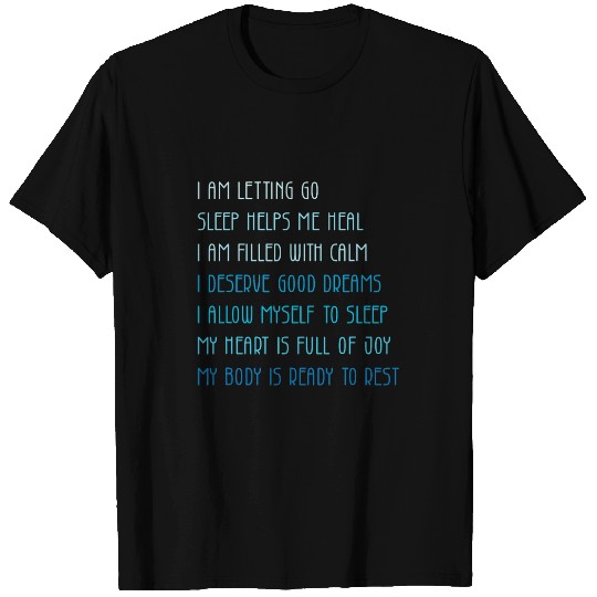 Bartender Job Bedtime Affirmations For Adults SelfCare For Bartender T-Shirts