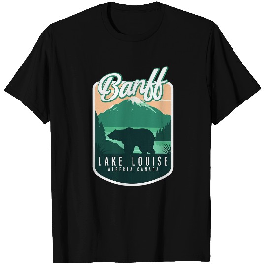 Bear Pet Lake Louise Alberta Bear Banff National Parks Canada T-Shirts