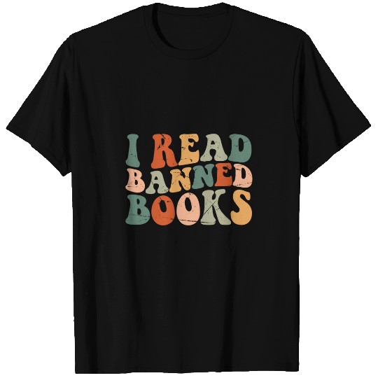 Im With The Banned Funny Book Readers I Read Banned Books 1 T-Shirts