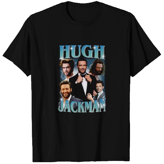 Limited HUGH JACKMAN  Shirt Gift Graphic tee Hugh Jackman Hugh Jackman Crewneck Bootleg Vintage Unisex PM64