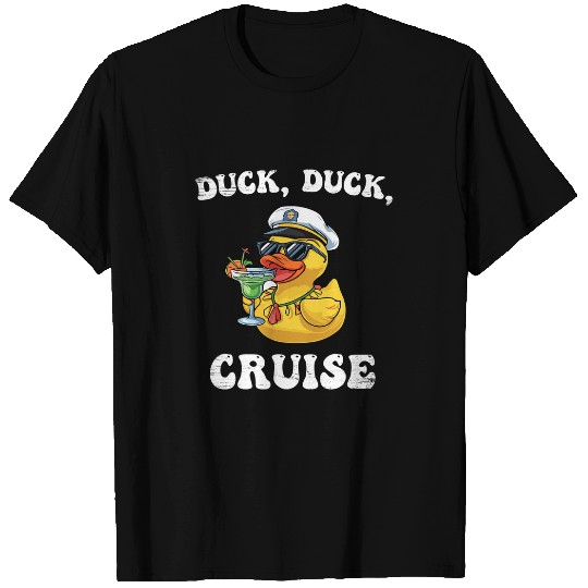 Duck Pet Cruise Captain Funny Cinco De Mayo Food Margarita T-Shirts