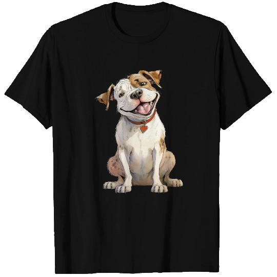 American Bulldog Cute Bulldog Adorable Dog Owner T-Shirts