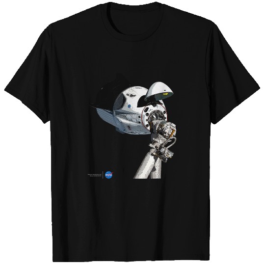 Dragon Pet NASA SpaceX Dragon Capsule At The ISS T-Shirts