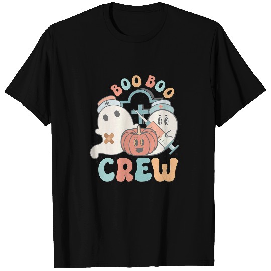 nurses Job Groovy Women Halloween costume for Boo Boo Crew nurses 6 T-Shirts