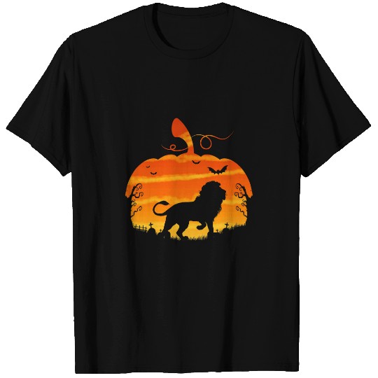Lion Pet halloween costume pumpkin aussie T-Shirts