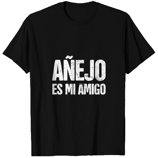 Bartender Job Distressed Bartender Liquor Tequila Anejo T-Shirts