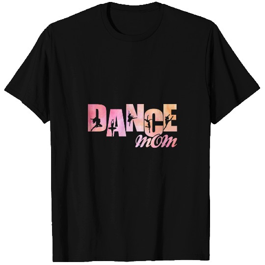Cute Dance Mom Tie Dye Dancer Mom Mothers Day Retro Vintage T-Shirts