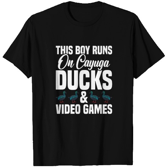 Duck Pet Cayuga Duck Toys Stuffed Animal Enclosure Cayuga Ducks T-Shirts