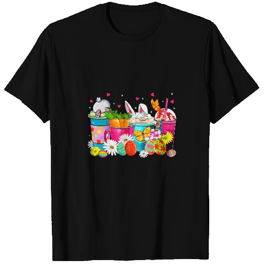 Coffee Fun Happy Easter Bunny Coffee Mug Set Latte Easter Eggs Cute T-Shirts