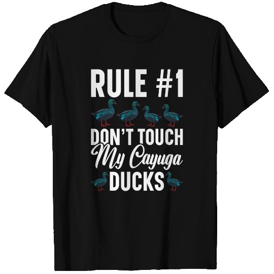 Duck Pet Cayuga Duck Stuffed Animal Food Enclosure Cayuga T-Shirts