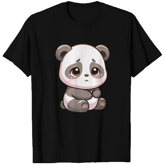 Panda Pet Sad Panda Bear Animal T-Shirts