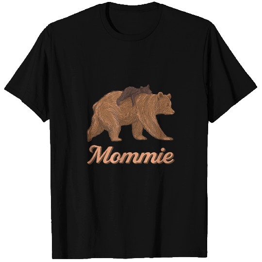 Bear Pet Mommie Mother s Day Bear Love Brown Bear Family Animal Lover T-Shirts