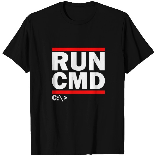 Admins Programmers Run CMD T-Shirts