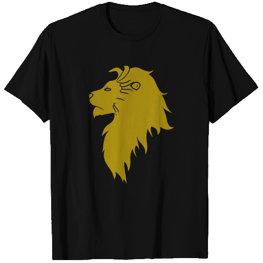 Lion Pet Head African Wild Animal Wild Cat Lion Lover T-Shirts